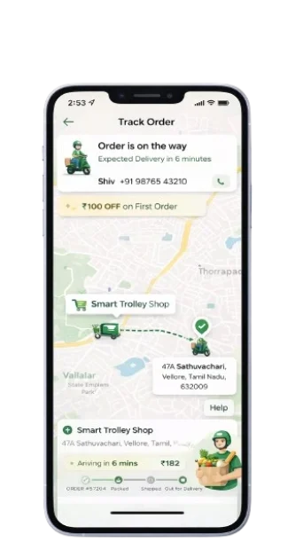 groceries delivery app